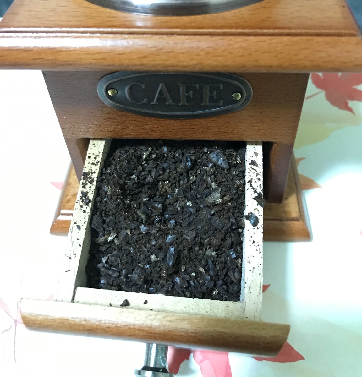f:id:gomta777:20191030023837j:plain 実際挽いてみた